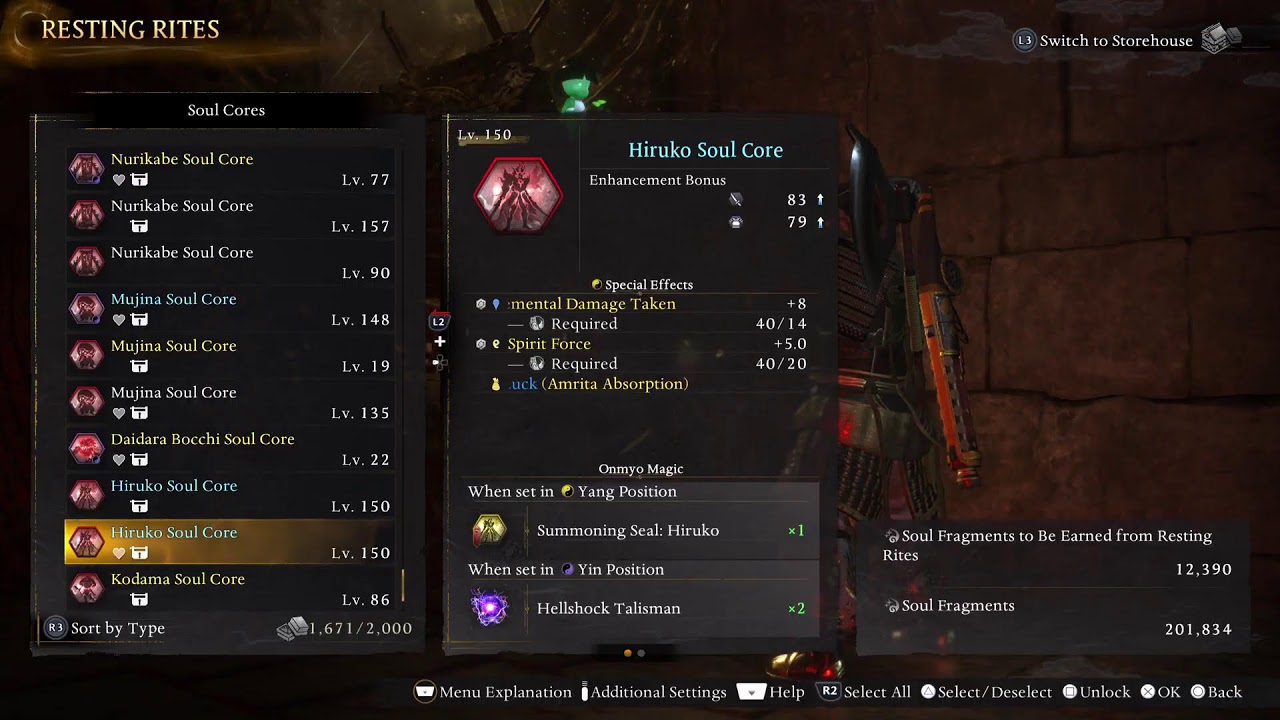 Nioh 3 New Game + Shogun's Journey OP axe build