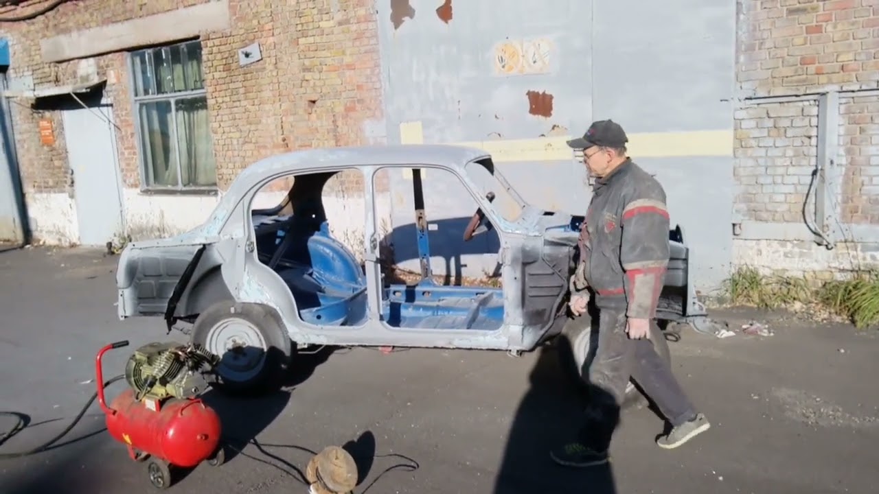MZMA 408 MONTE-CARLO украинский экипаж готовит автомобиль Часть II