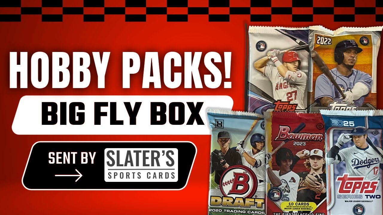 🚨AUTO!!!🚨 JULY BIG FLY BOX FROM SLATER’S SPORTS CARDS