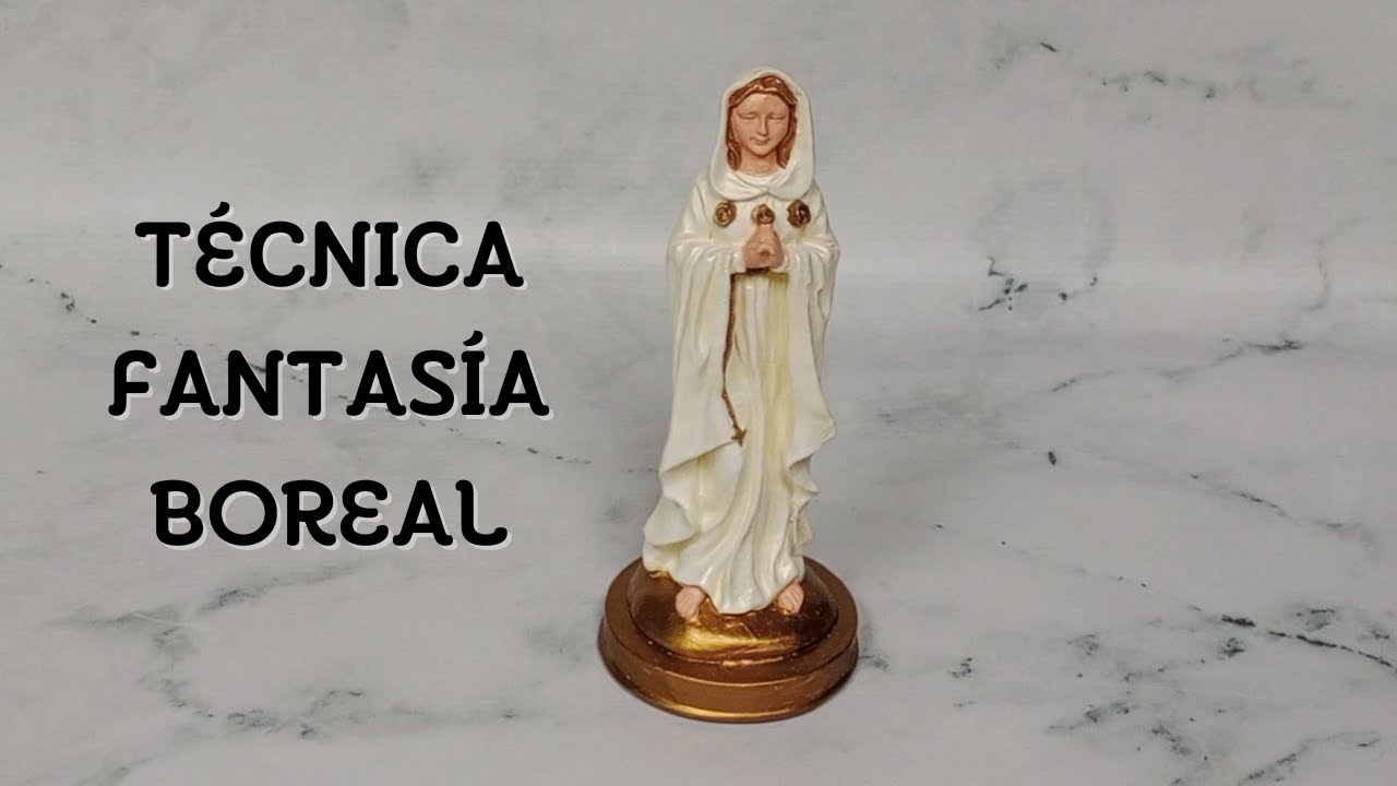 Cómo Pintar una Cerámica con la Técnica Fantasía Boreal