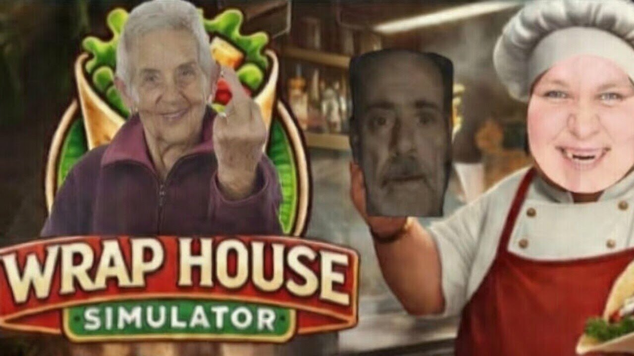 Carnage en Cuisine ! Wrap House Simulator (Ft Mat) @MatTWD_live #humour #viral #gaming