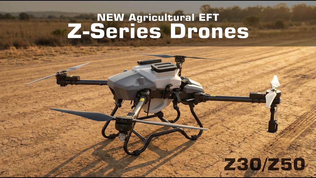 MotioNew | EFT Z30 & Z50 Agricultural Drones – 30L/50L Smart Farming UAVs
