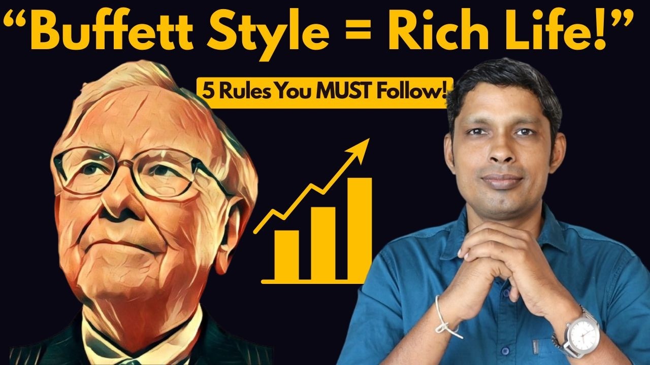 Buffett Formula: எளிய 5 Steps follow பண்ணா பணம் தானா வரும்! The M Show | MuthuKumar Kannappan