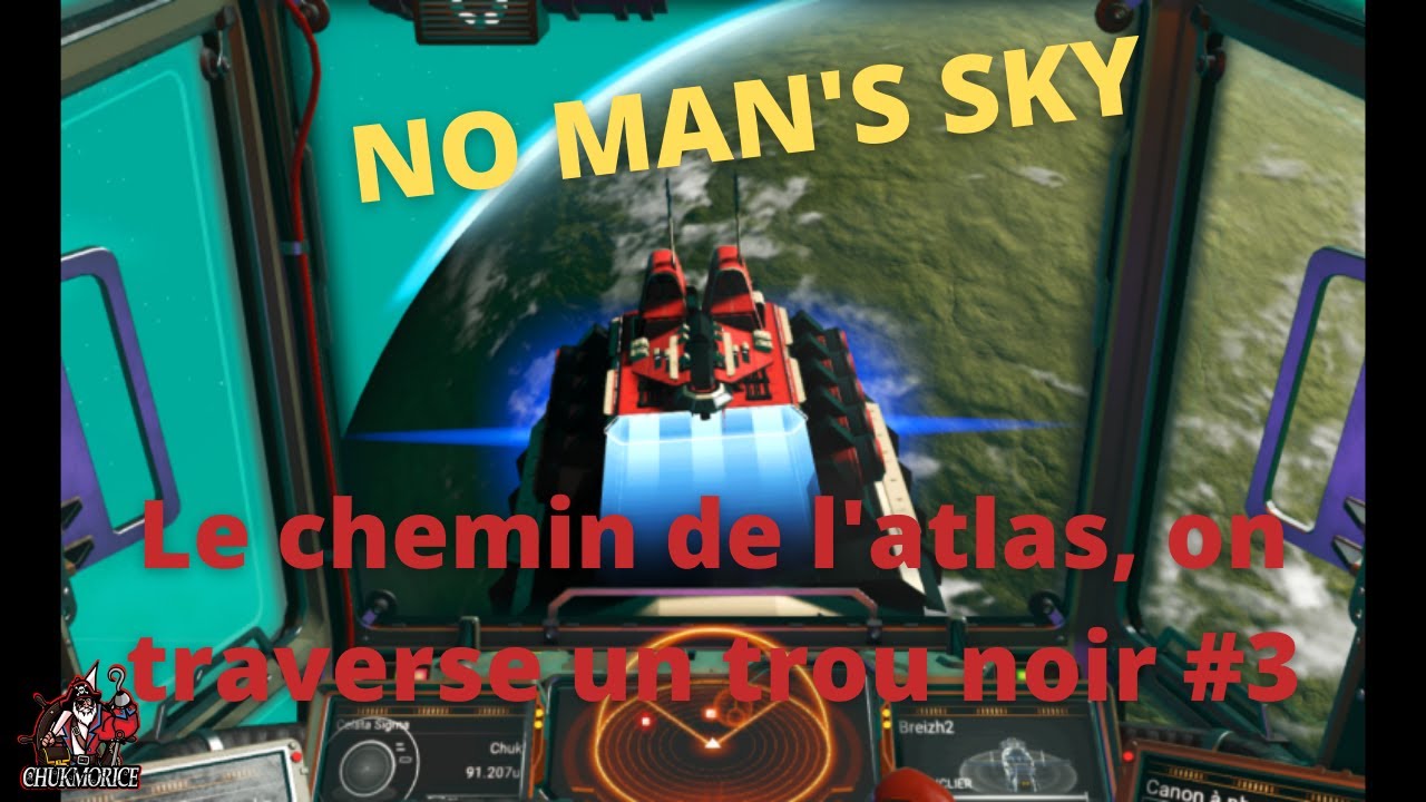 DECOUVERTE D'UN TROU NOIR : fin de la mission chemin de l'atlas NO MAN'S SKY
