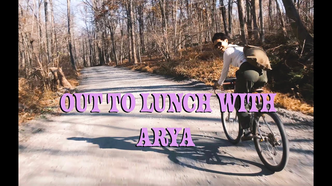 out to lunch with Arya (and the performance purse)