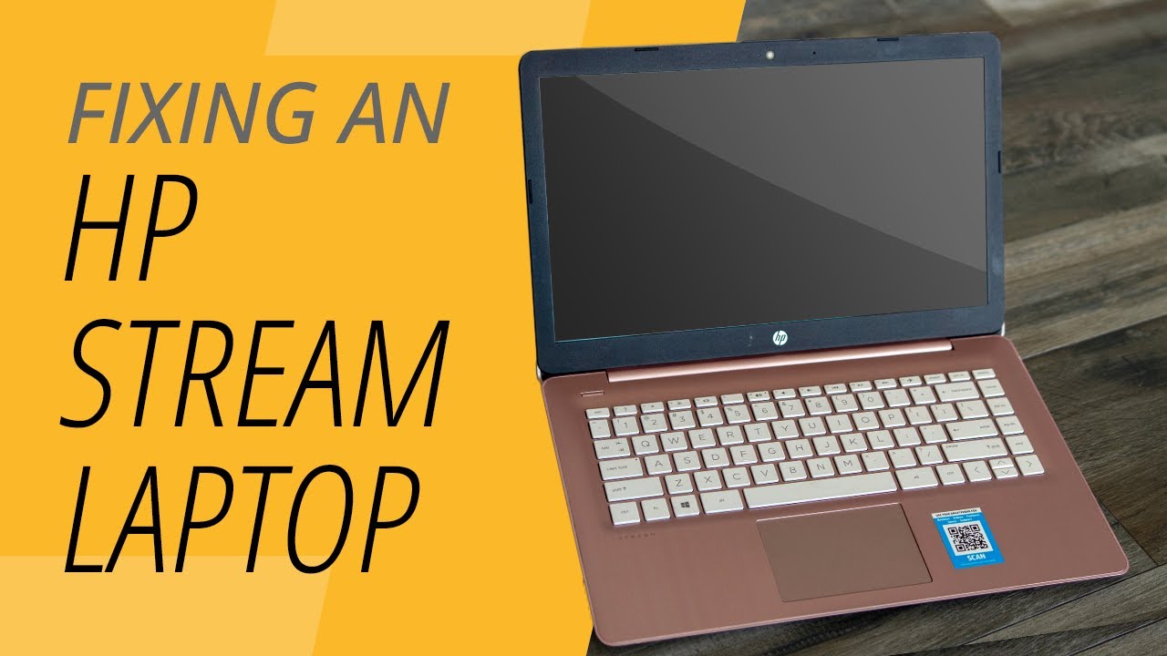 Fixing an HP Stream Laptop That Won't Boot Up