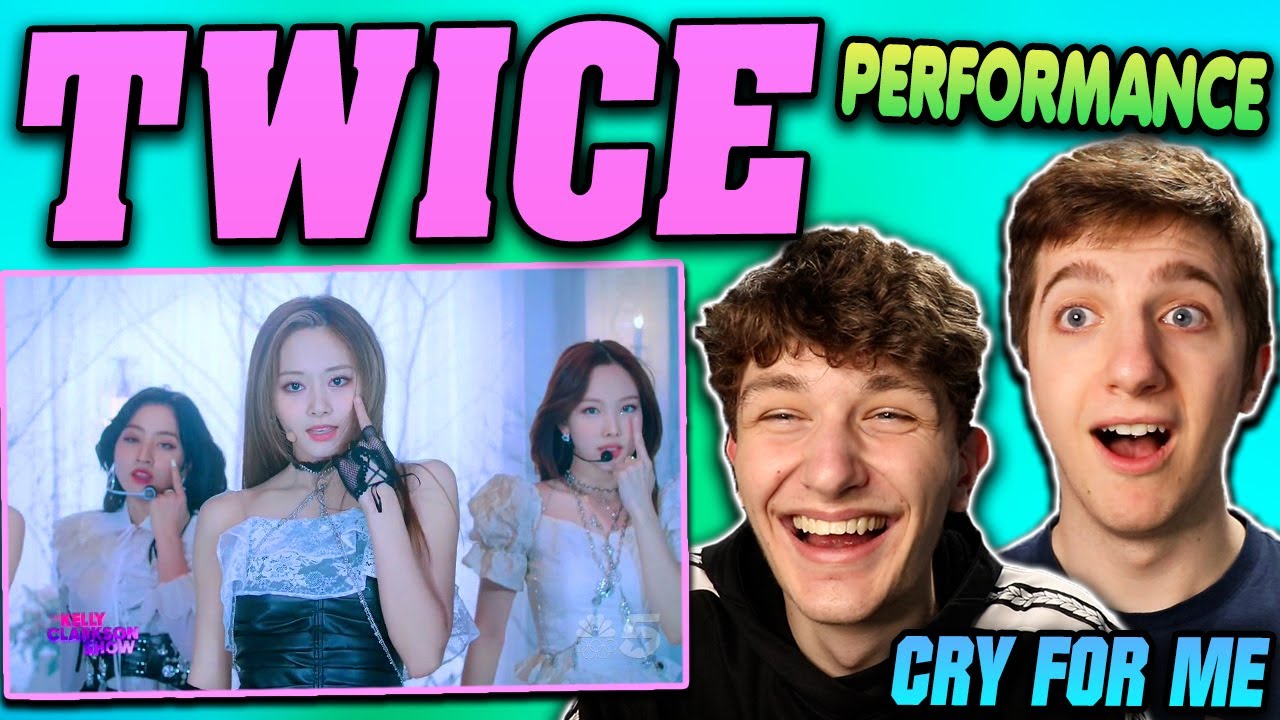TWICE - 'Cry For Me' Performance on The Kelly Clarkson Show REACTION!!