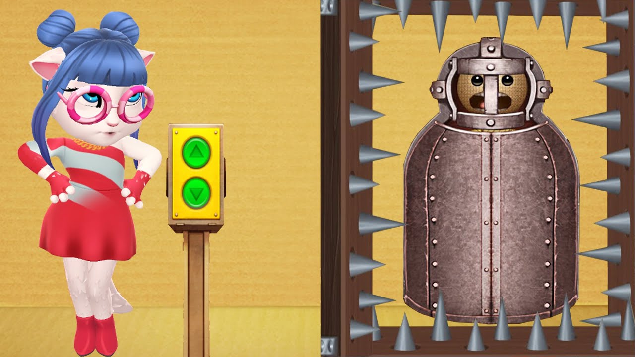 My Talking Angela 2 vs Kick The Buddy - Android Gameplay Walkthrough