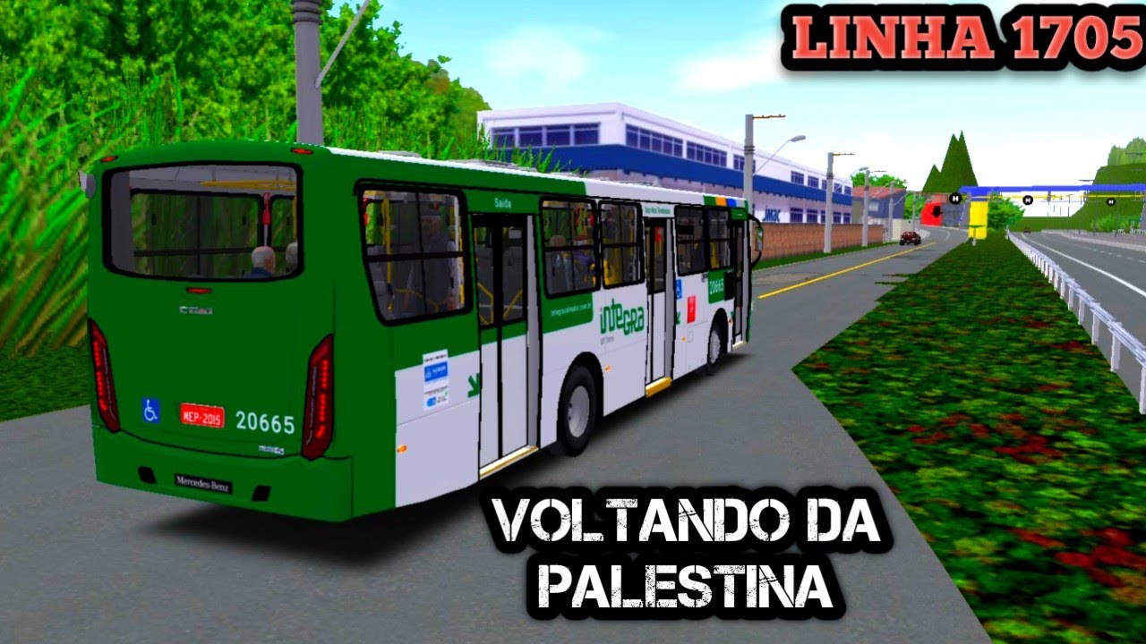 OMSI 2 - VOLTANDO DA PALESTINA PRO TERMINAL ÁGUAS CLARAS | MAPA METRÓPOLE SALVADOR EDIT WIP