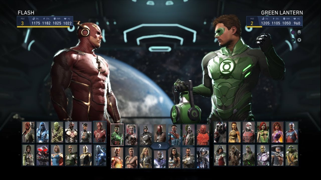 Flash vs Green Lantern - Injustice 2 Legendary Edition Gameplay #2