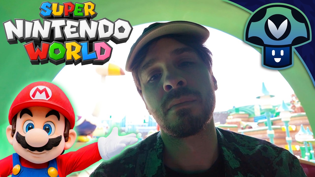 Nintendo Adult Vinny goes to Super Nintendo World Orlando