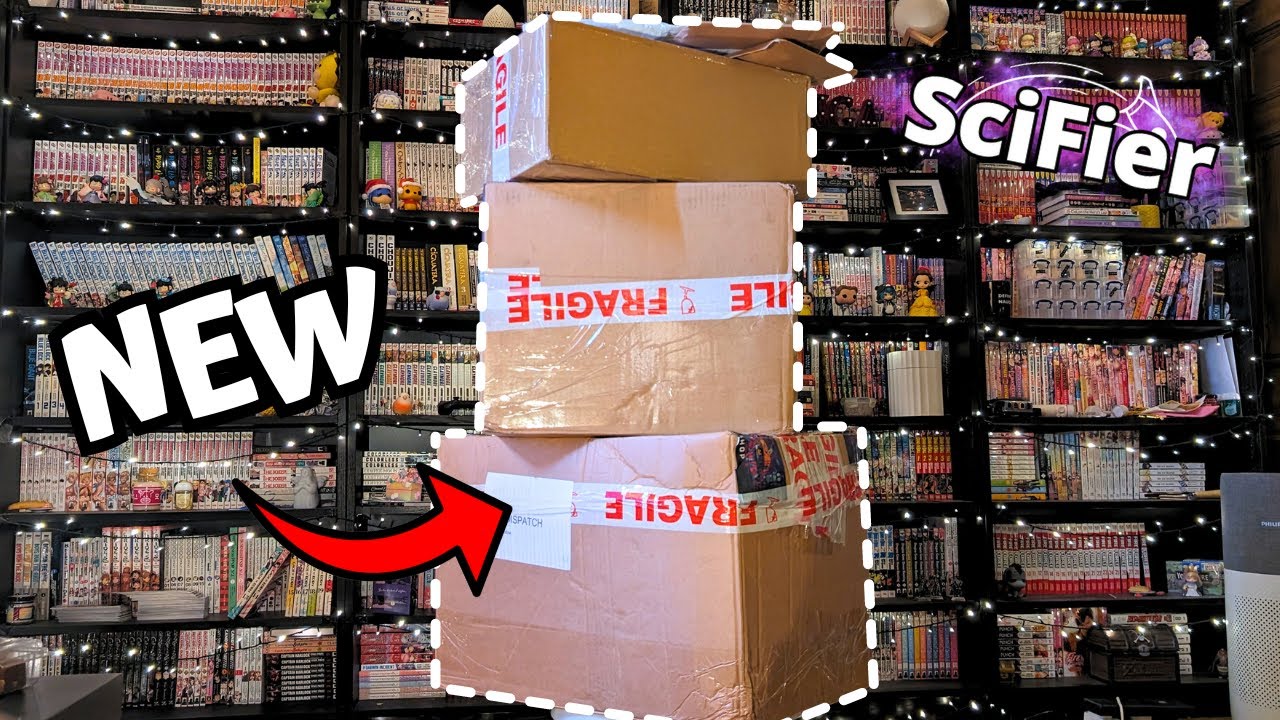 🤯 MASSIVE NEW RELEASE MANGA UNBOXING/HAUL | SCIFIER