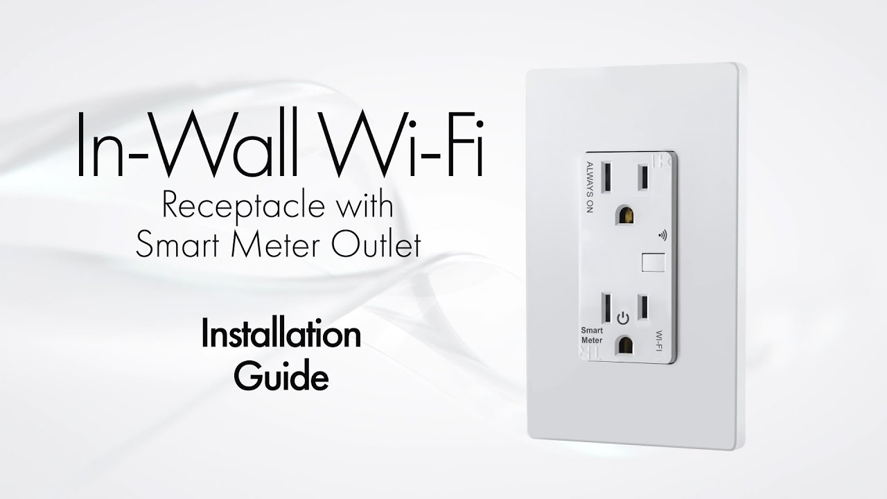 Installation Guide | In-Wall Wi-Fi Receptacle | TOPGREENER TGWF15RM