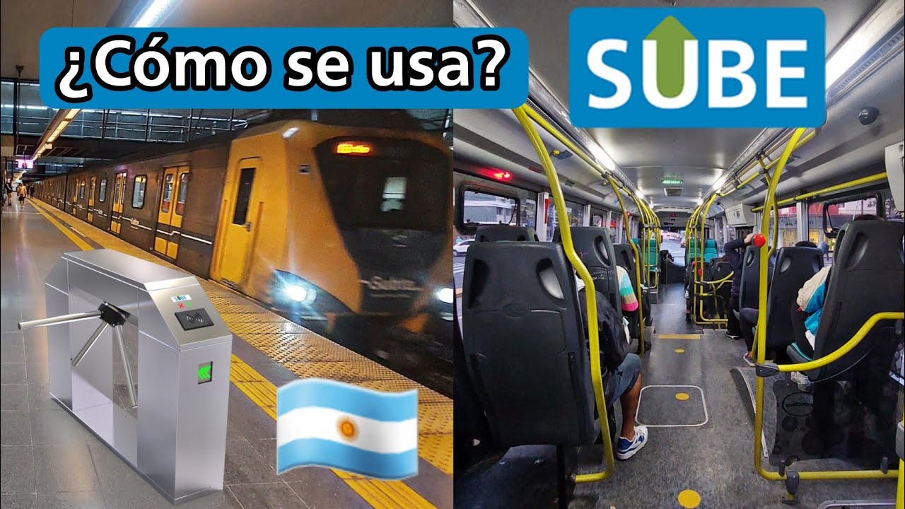 Como UTILIZAR el TRANSPORTE PÚBLICO en ARGENTINA | Guía Completa | Buenos Aires