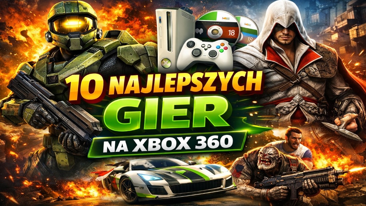 10 NAJLEPSZYCH GIER NA XBOX 360 Ranking
