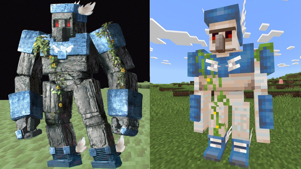 Minecraft PE : SWIFTNESS IRON GOLEM MOD in Minecraft Pocket Edition