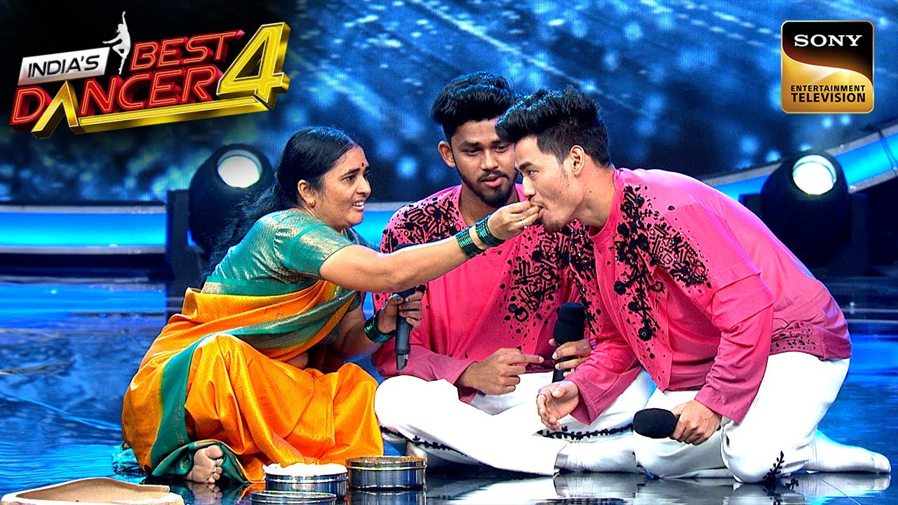 Stage पर Arjun की माँ ने उसको खिलाया अपने हाथ से खाना |India's Best Dancer S4 |Emotional Performance