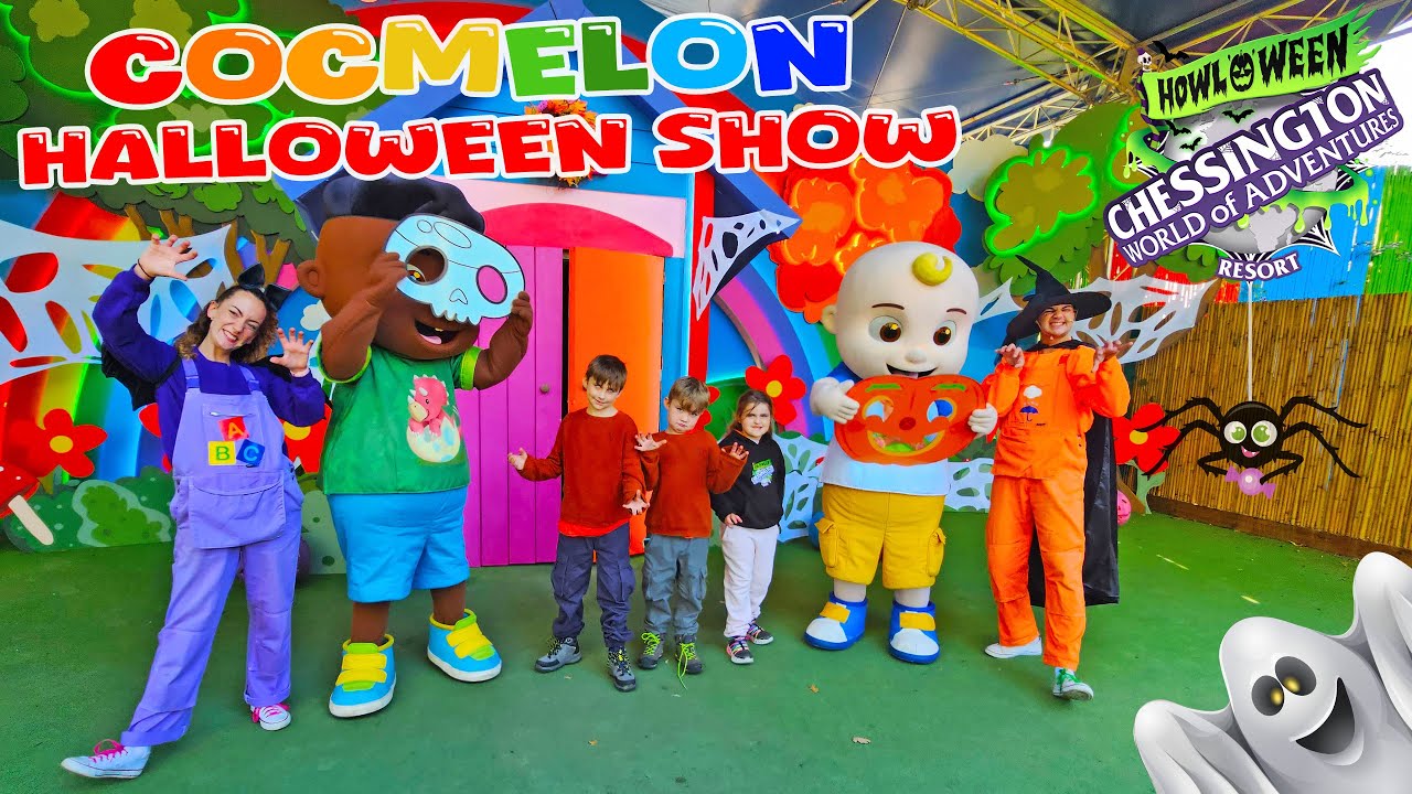 Join JJ and Cody for a Spooktacular CoComelon Show at Chessington (Oct 2024) [4K]