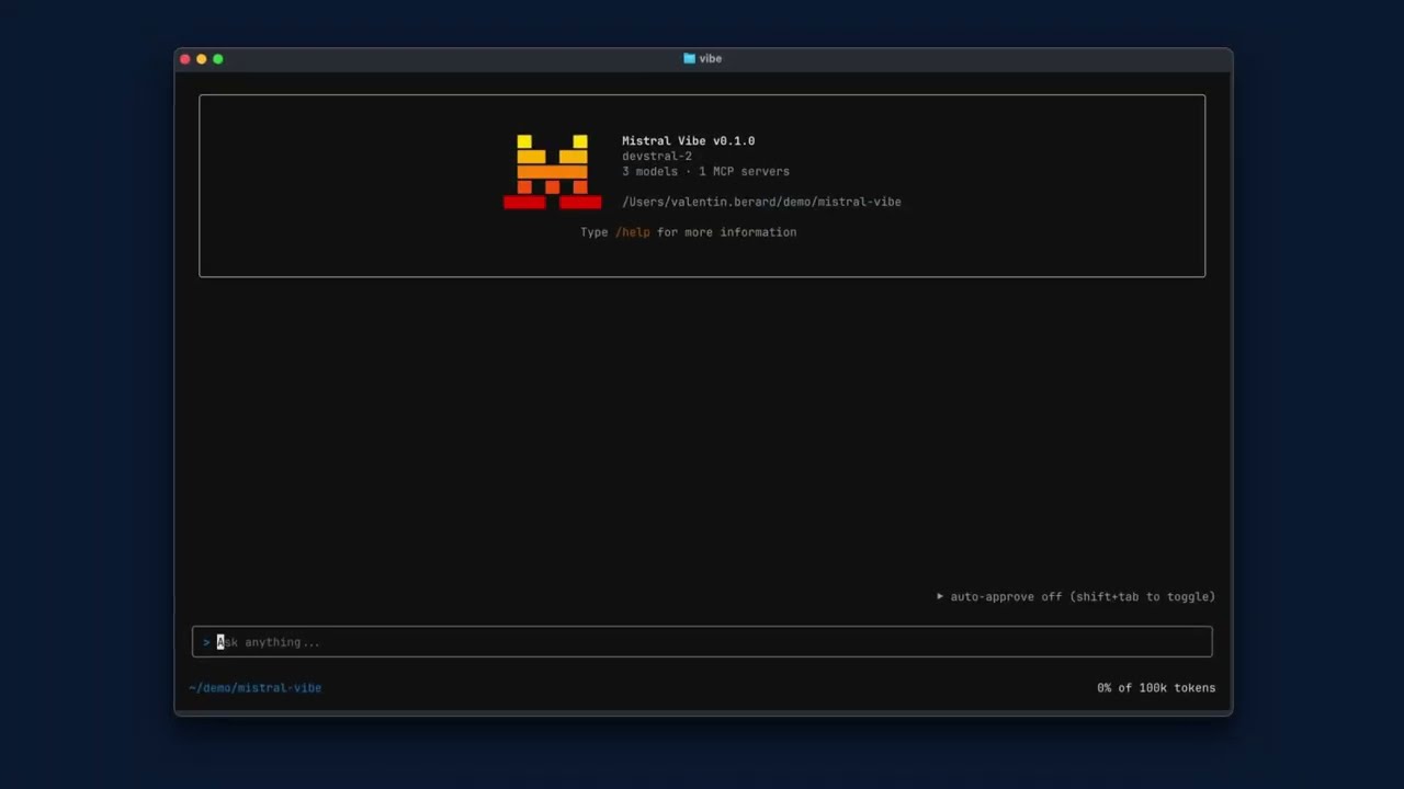Mistral Vibe CLI &ndash; tool-fetch with MCP