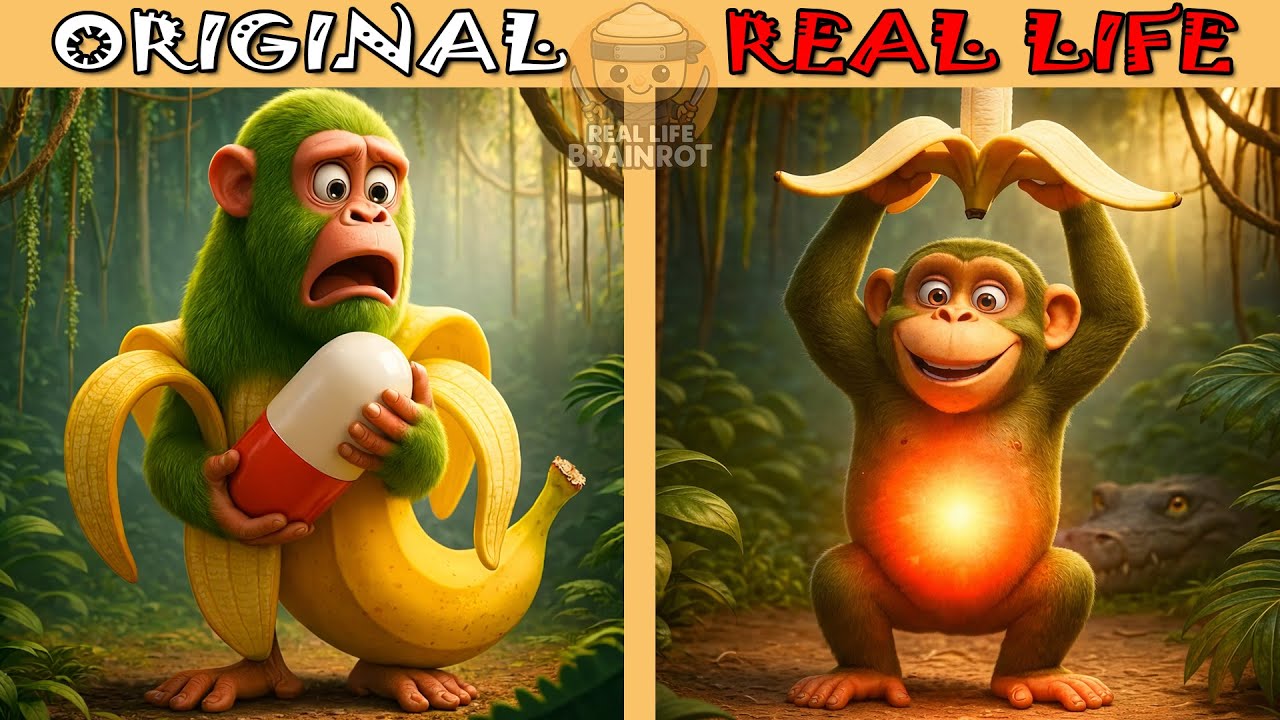 Brainrot Memes when it all ended | Brainrot Original vs Real life | Brainrot Animation