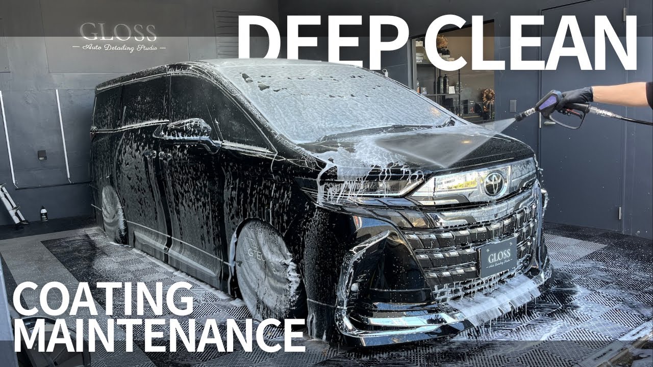 TOYOTA ALPHARD DEEP CLEAN | CAR WASH | CAR DETAIL | ASMR |