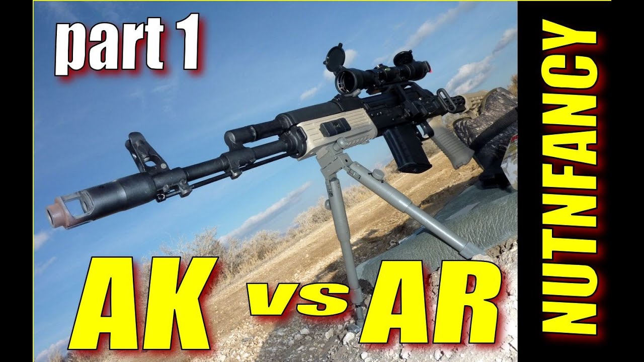 АК-47 против AR-15. Часть 1 от Nutnfancy [2009]