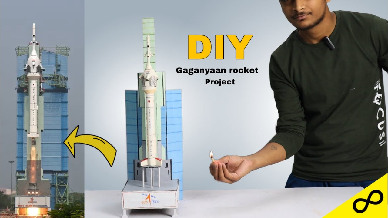 DIY Gaganyaan rocket project (गगनयान रॉकेट प्रोजेक्ट बनाएं