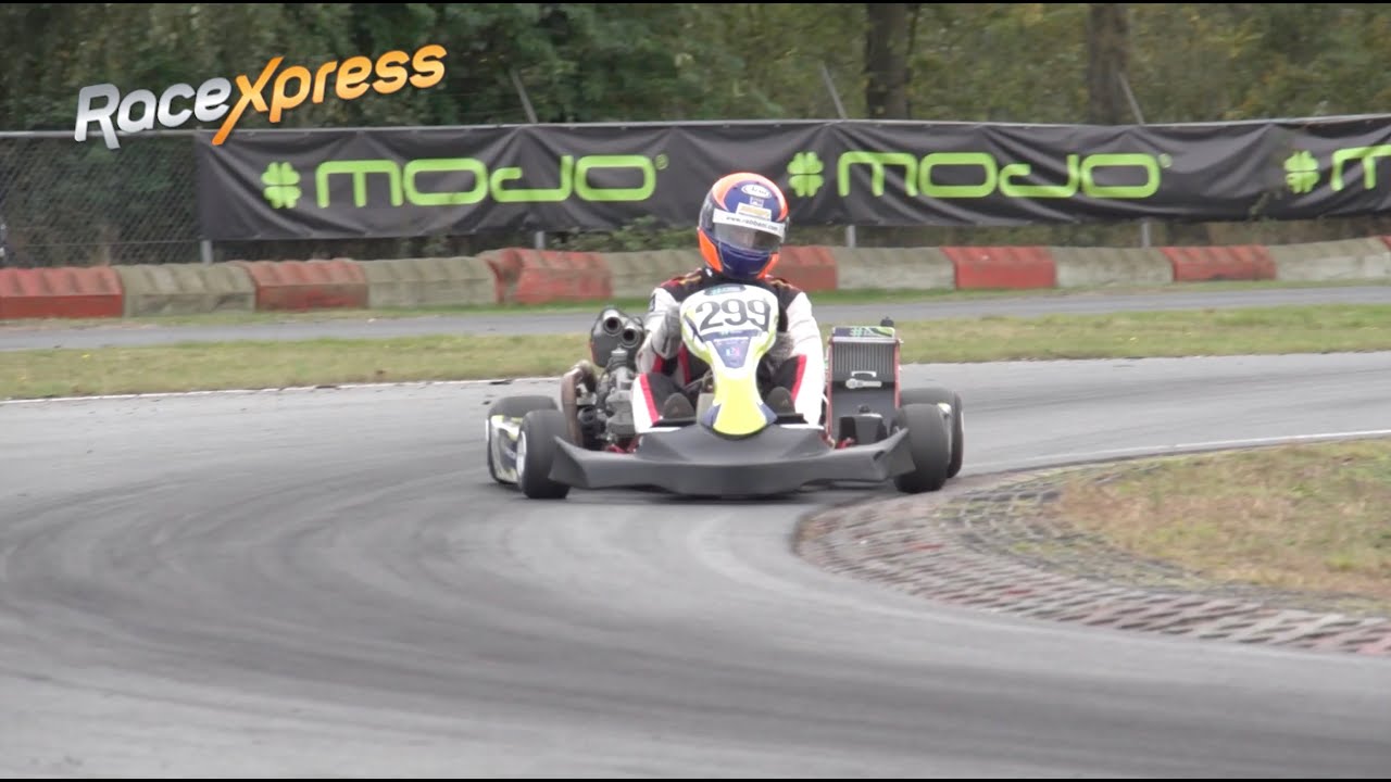 Rayan Lammers zet met vader Jan eerste stappen in de kartsport