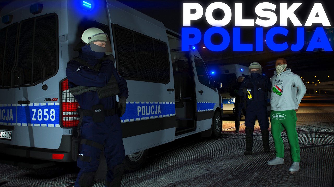 Polska Policja - Mecz LEGII z WISŁĄ💀| Oddziały Prewencji Policji | LSPDFR
