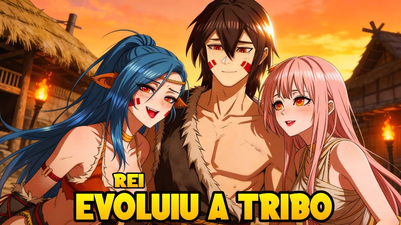 ELE MAL VIROU REI E JÁ TEM QUE EVOLUIR A TRIBO PRIMITIVA PARA O REINO SUPREMO (14) | Recap Manhwa