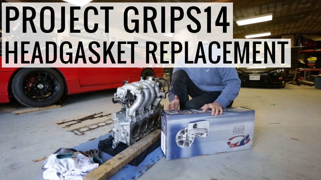 SR20DET Head Gasket Replacement How-To - Project GripS14