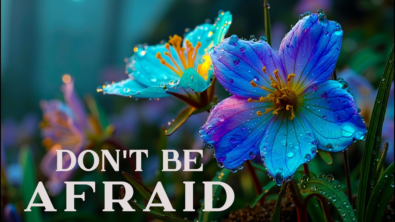 DON'T BE AFRAID | Gentle Piano Worship & Encouraging Scriptures in Peaceful Spring Light