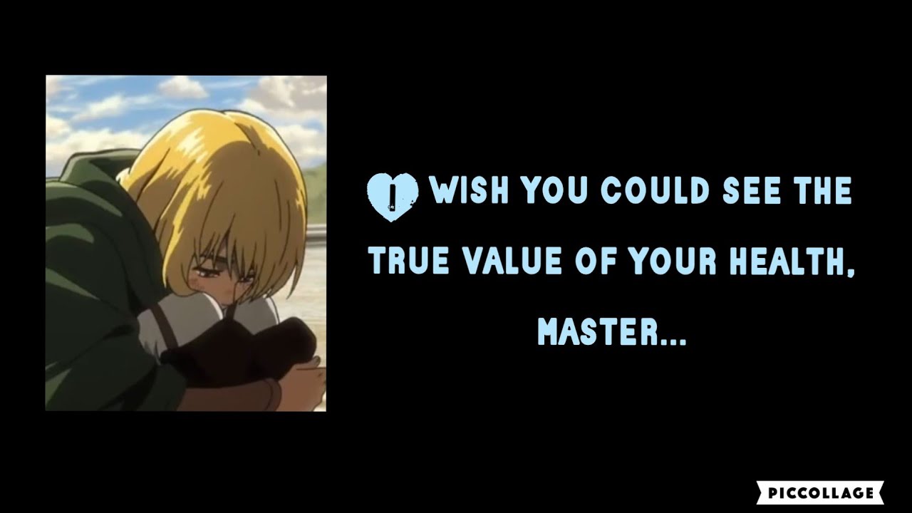 Caring for Master | ASMR | Neko! Armin Arlert x Sick! Listener