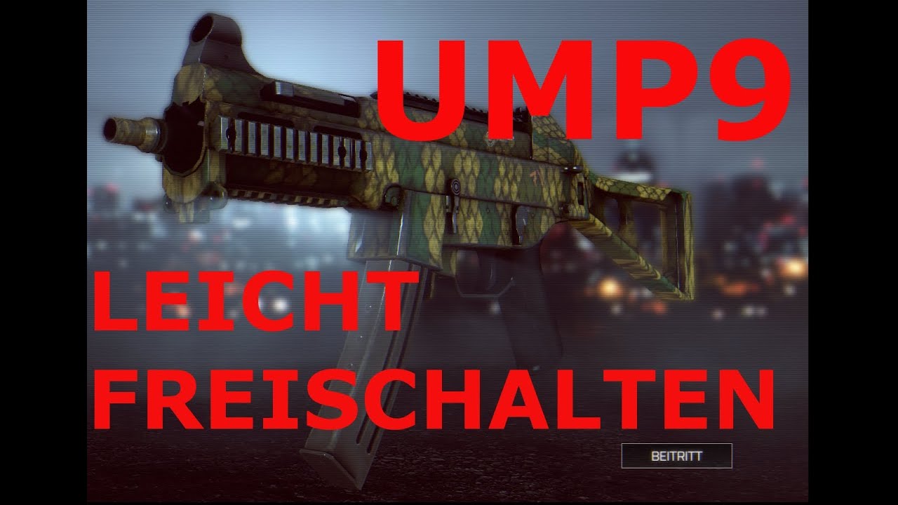 BF4 - UMP9 Leicht Freischalten!