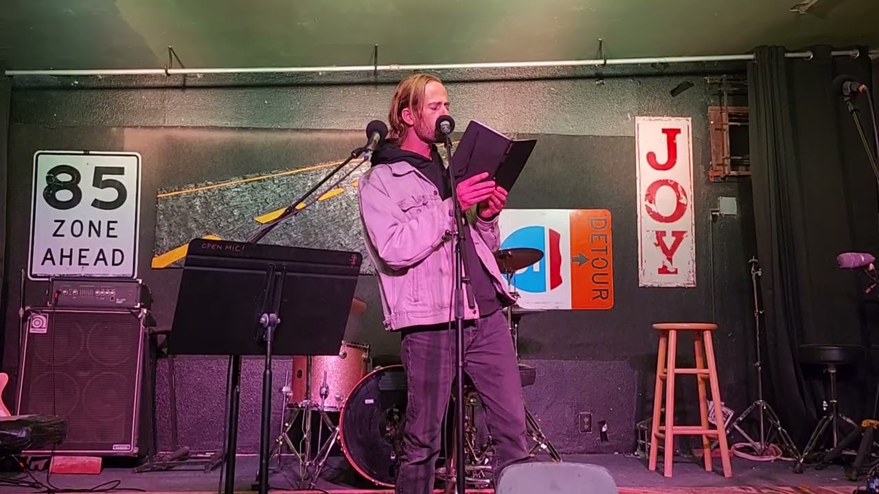 the palms open mic 2.13.26 - Norman f'ing Rockwell - 2 poems (including trucks trucks trucks)