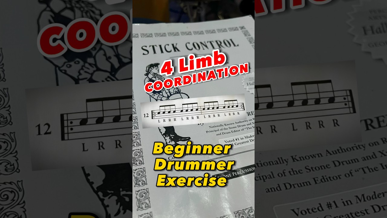 Stick Control! Here is yet another way to use this classic book 🥁Taking this one for a walk 