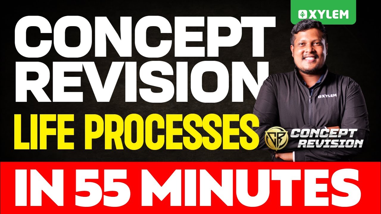Class 10 CBSE Biology: Concept Revision | Life Processes | In 55 Minutes | Xylem Class 10 CBSE