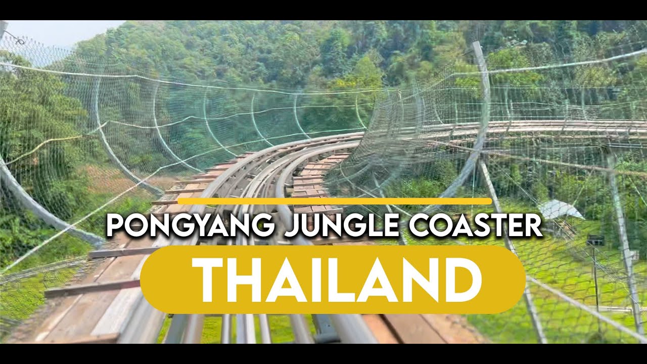 🇹🇭 Thailand's Longest Coaster Ride Experience | Chiang Mai