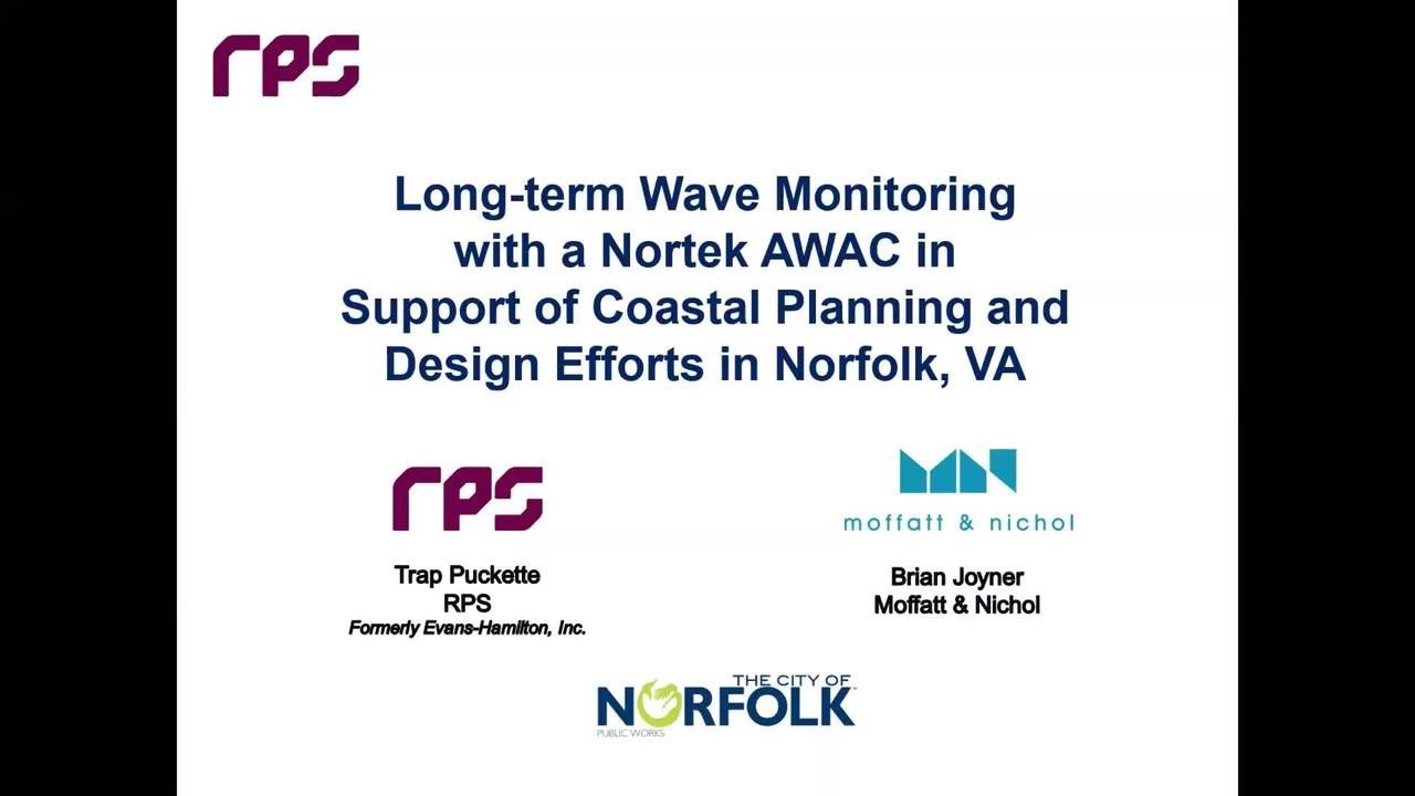 Long-term ocean wave monitoring with oceanographic tech