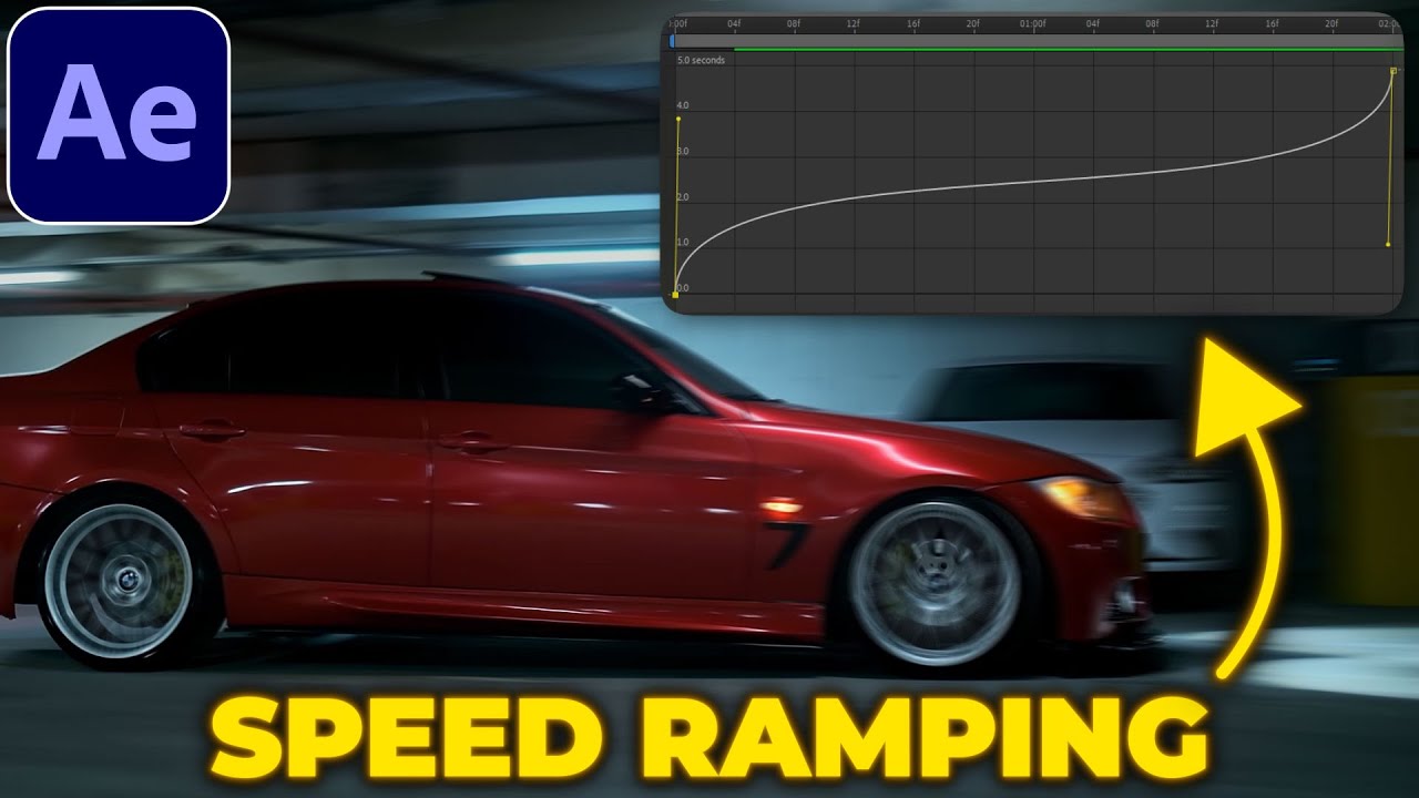 Speed Ramping Tutorial in After Effects | Speed Ramp Transition