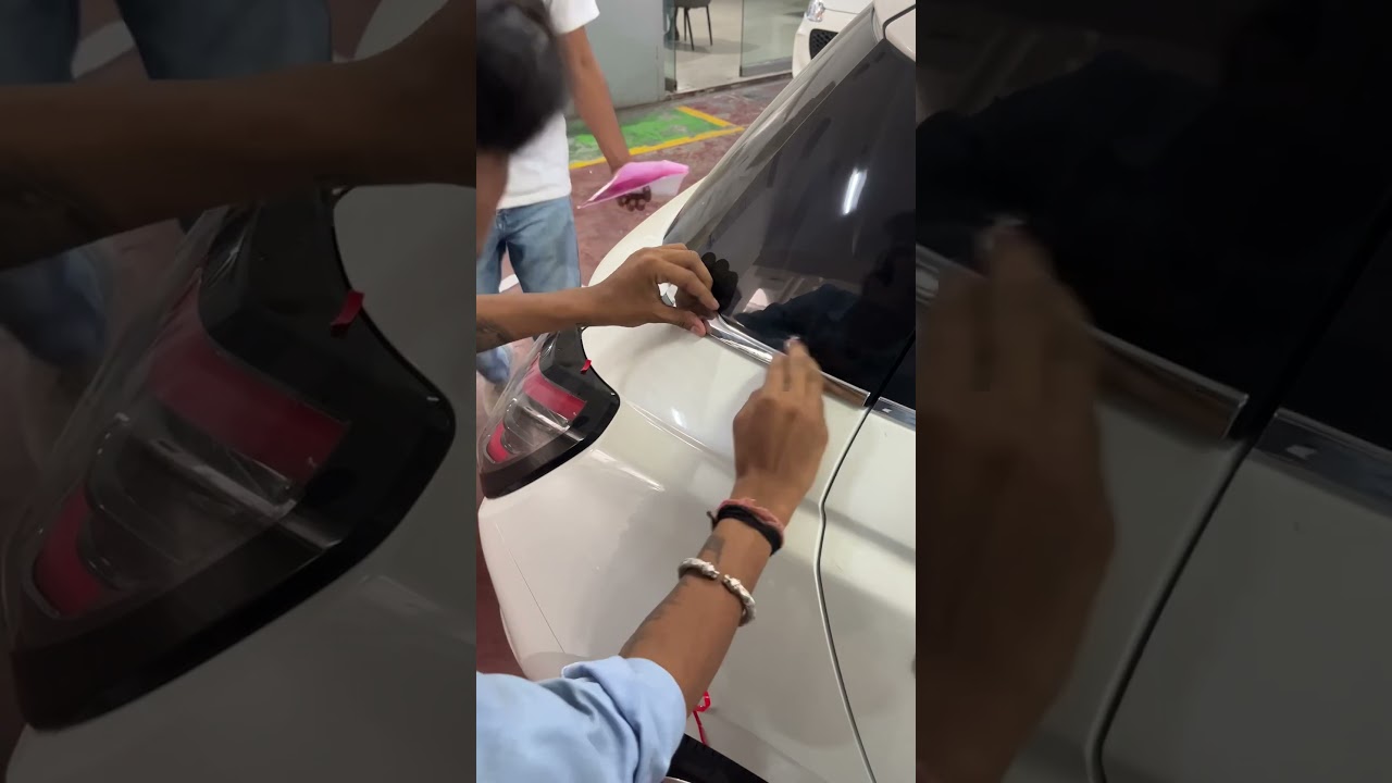 New swift window frame kit installation #newswift #ytshorts #shorts #marutisuzuki