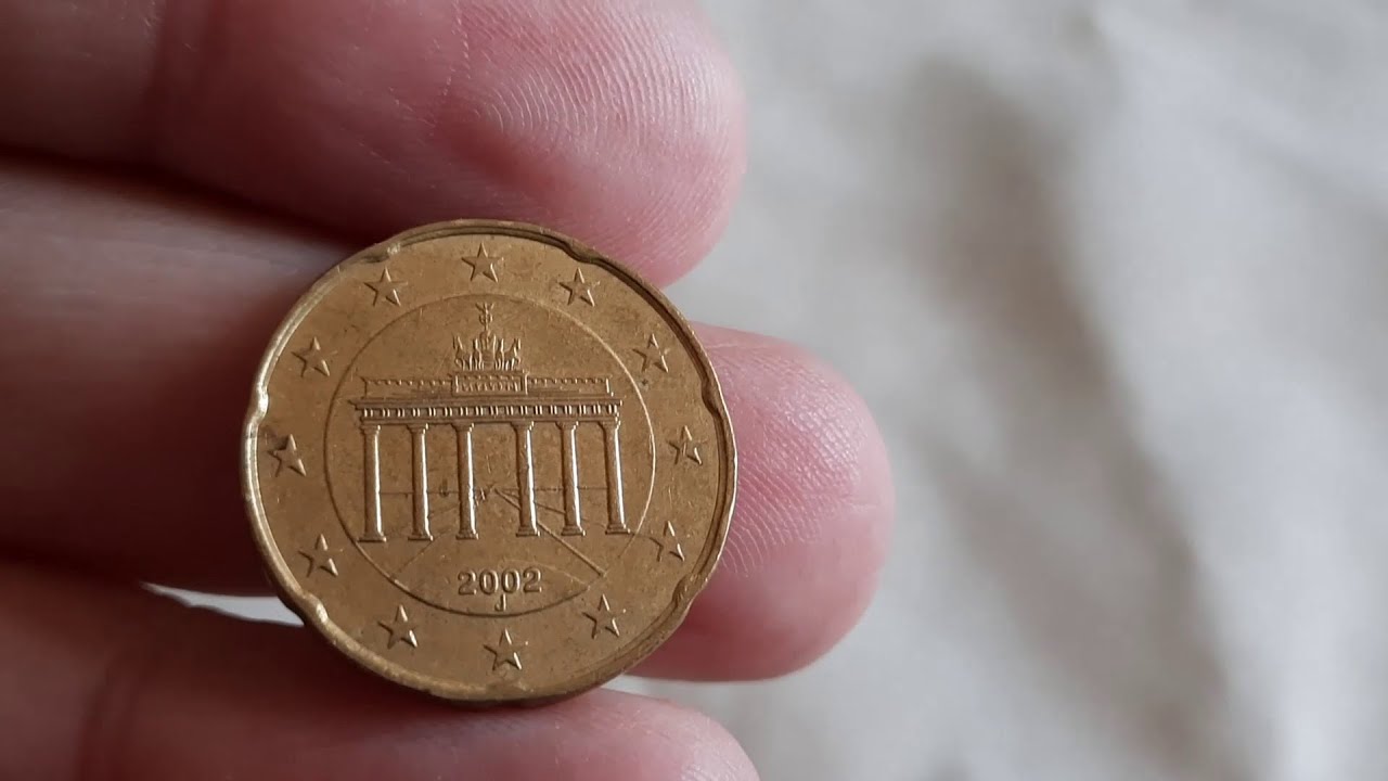 germany 20 euro cent 2002 j coin