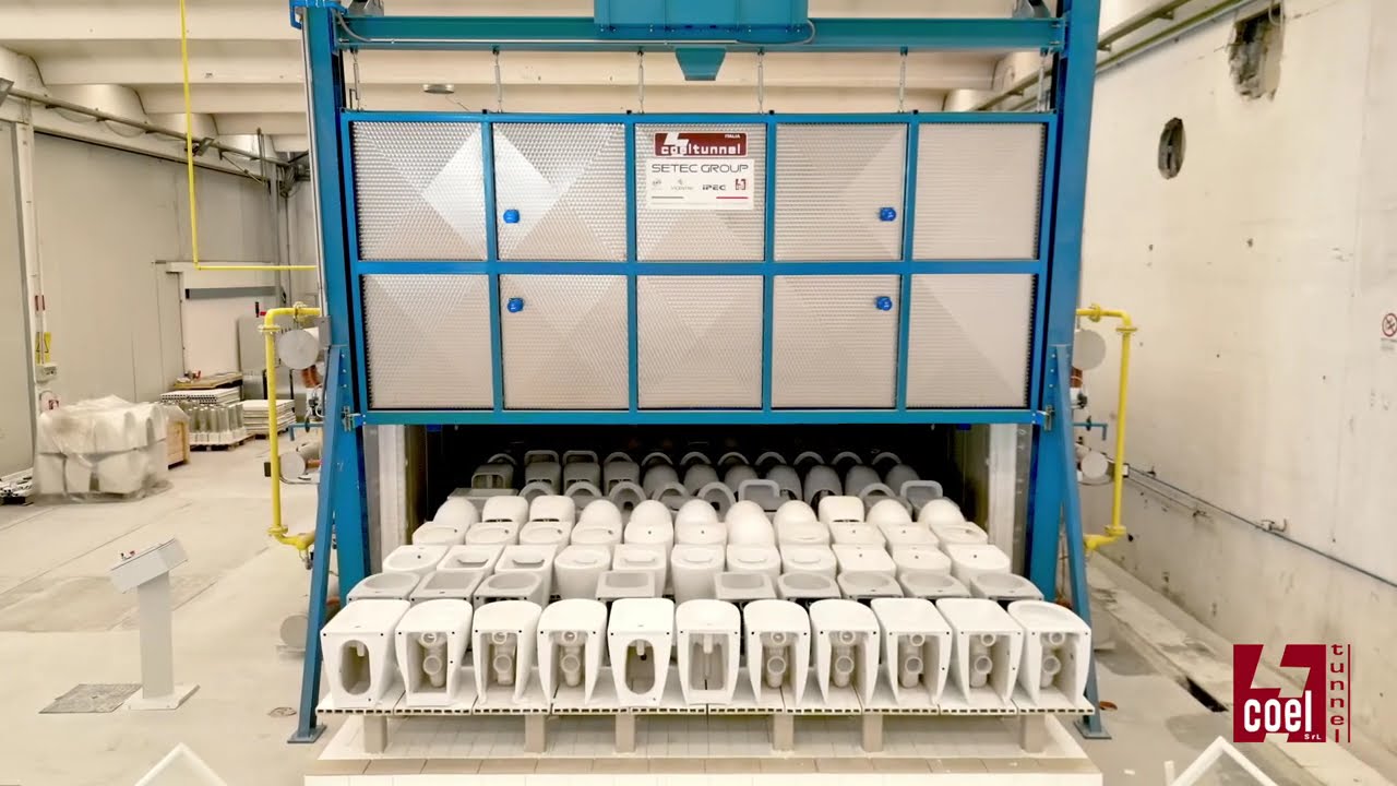 COELTUNNEL INTERMITTENT KILN FOR SANITARY-WARE