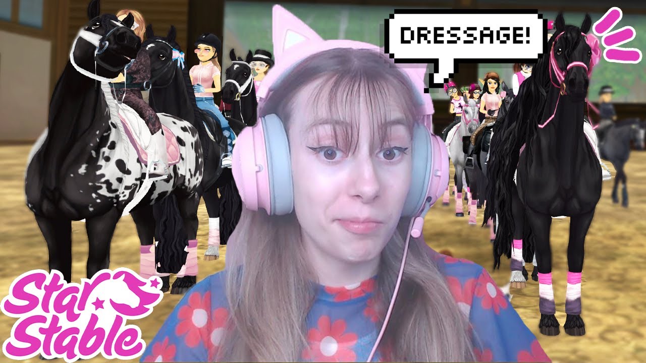 My Club Tries DRESSAGE For The FIRST Time 😬 | Star Stable Online | SSO