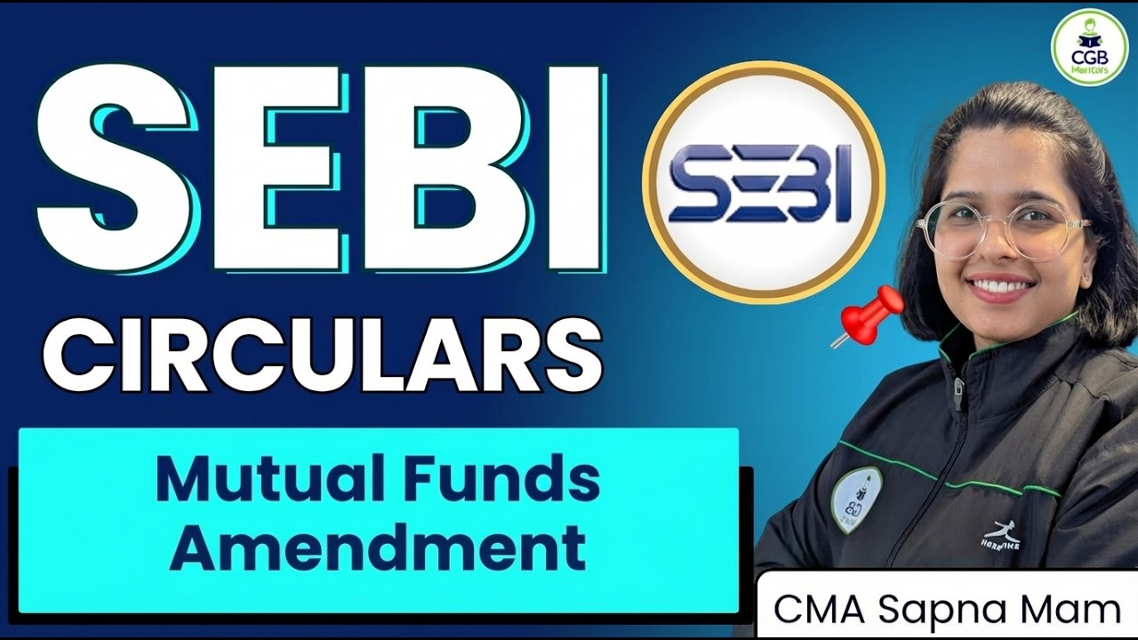 SEBI Circulars February 2026 | Mutual Funds Amendment Circular | RBI & SEBI Circulars by Sapna Mam