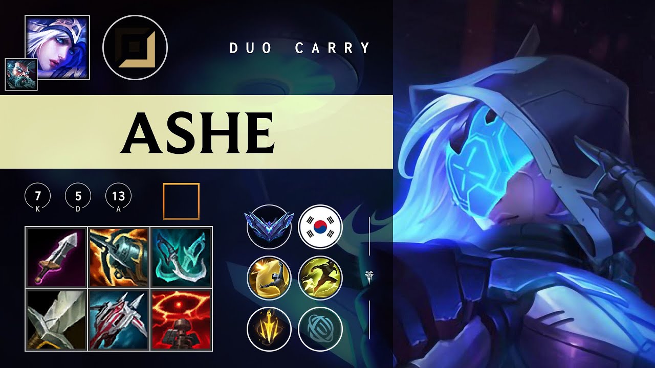 Ashe ADC vs Yunara - KR Diamond Patch 26.02