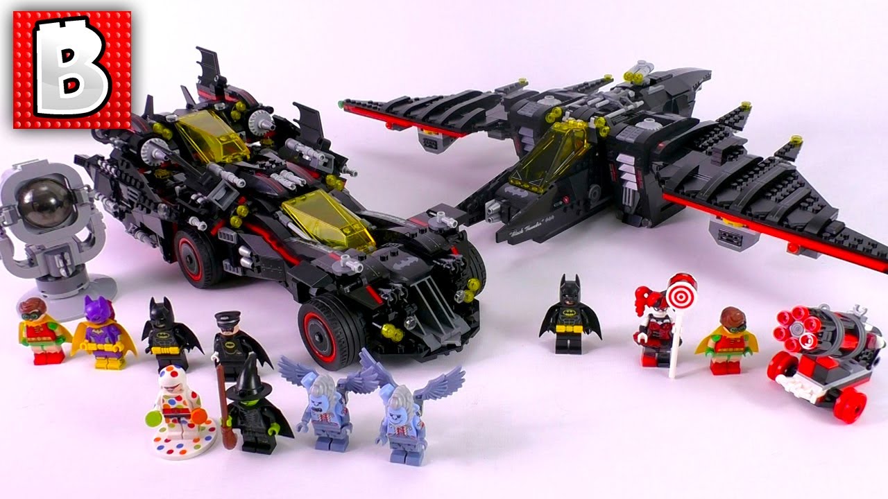 LEGO The Ultimate Batmobile & The Batwing! Sets 70916 + 70917! | Double Review