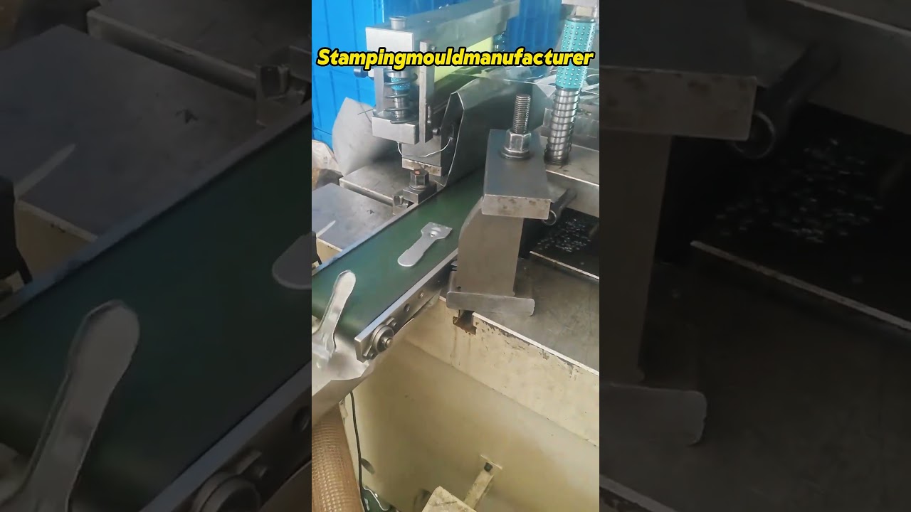 In die tapping in ONE step#stampingdiedesign #stamping #stampingdieandpunch #punch #punchang
