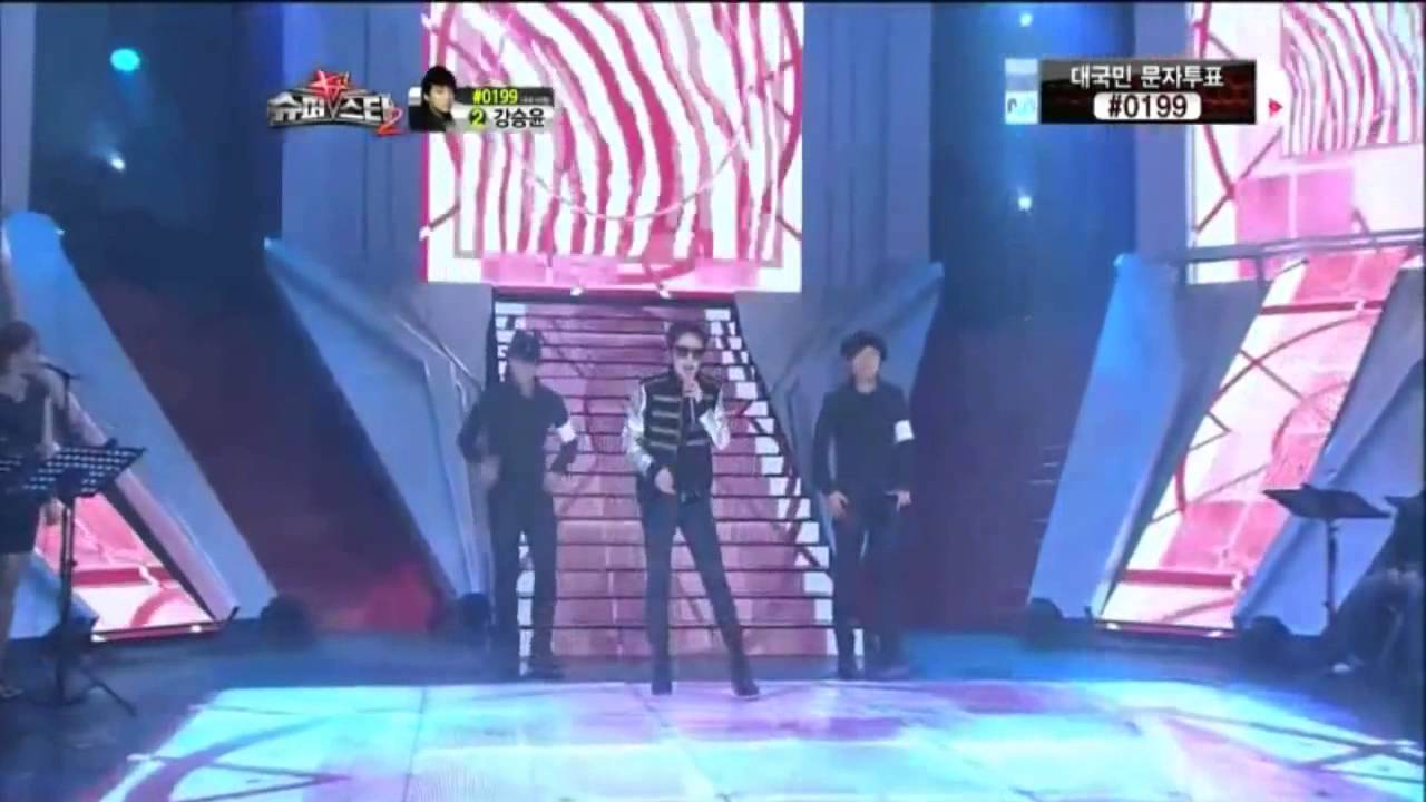 [Superstar K2] Kang Seung Yoon - Black and White