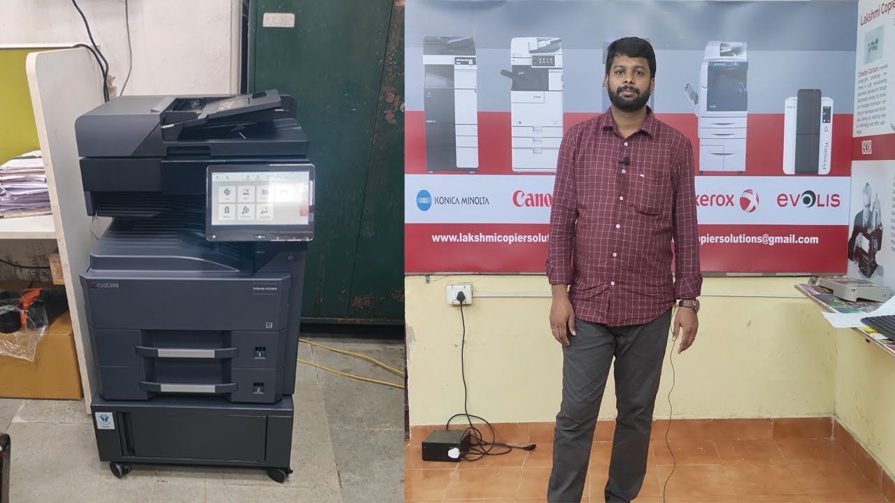 KYOCERA TASKalfa MZ3200i UNBOXING, SPEC AND INSTALLATION | BEST MACHINE FOR SHOP CANON IR ADV 4045